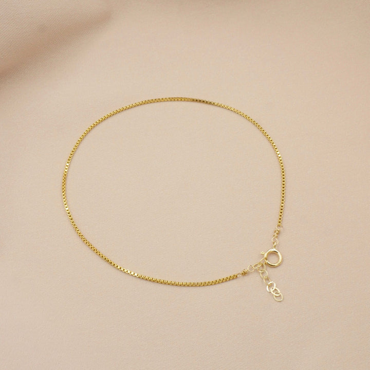 Box Chain Anklet