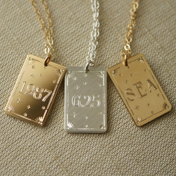 Mystic Rectangle Necklace