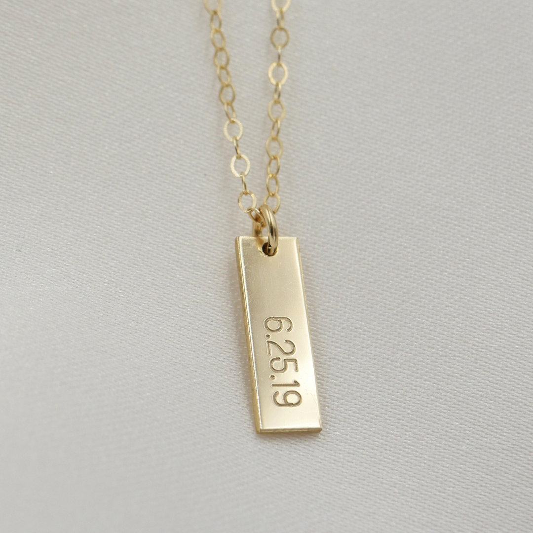 Tiny Tags Necklace