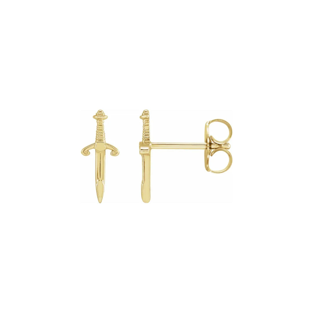 Dagger Stud Earrings