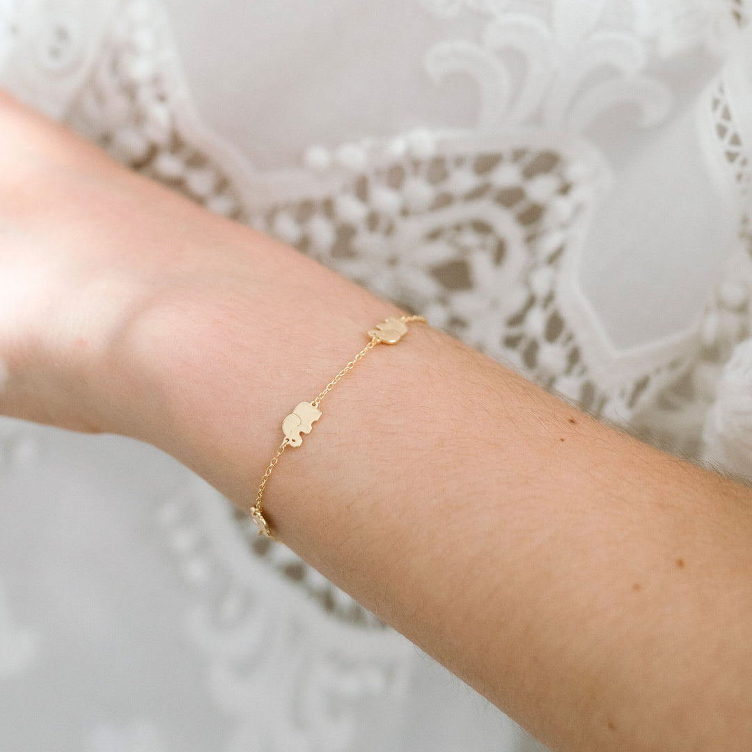 Multi Elephant Bracelet