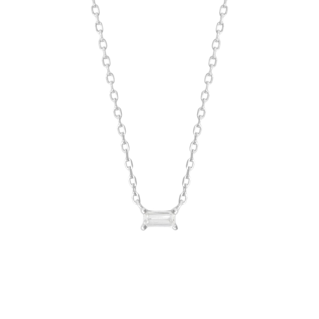Mini Baguette Necklace