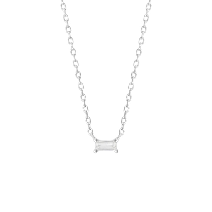 Mini Baguette Necklace