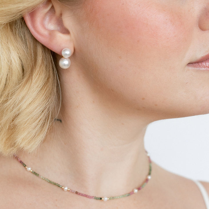 Pearl Bubble Drop Earrings