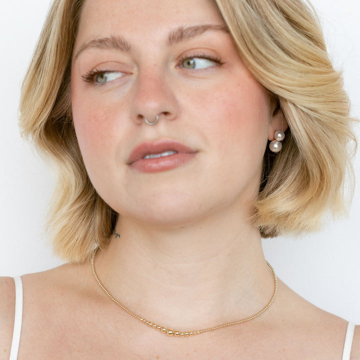 Pearl Bubble Drop Earrings