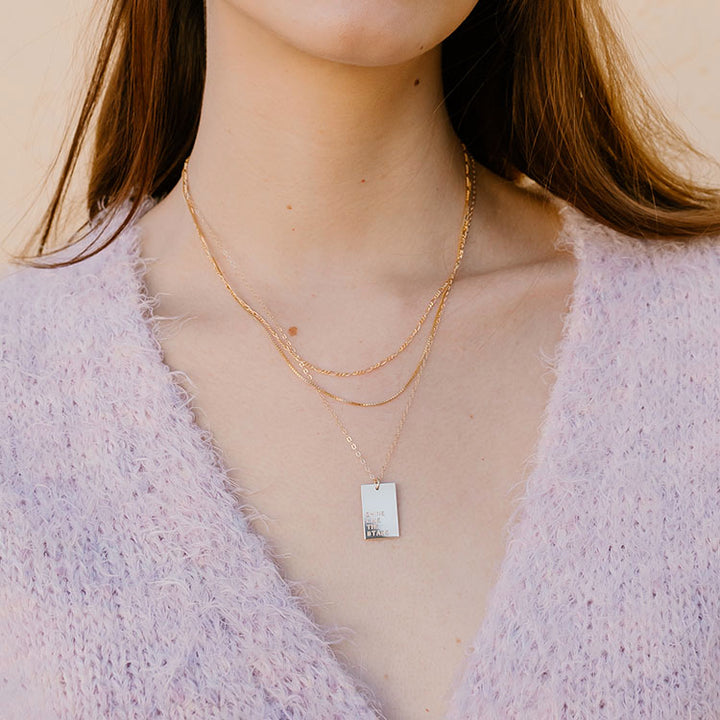 Dani Rectangle Necklace