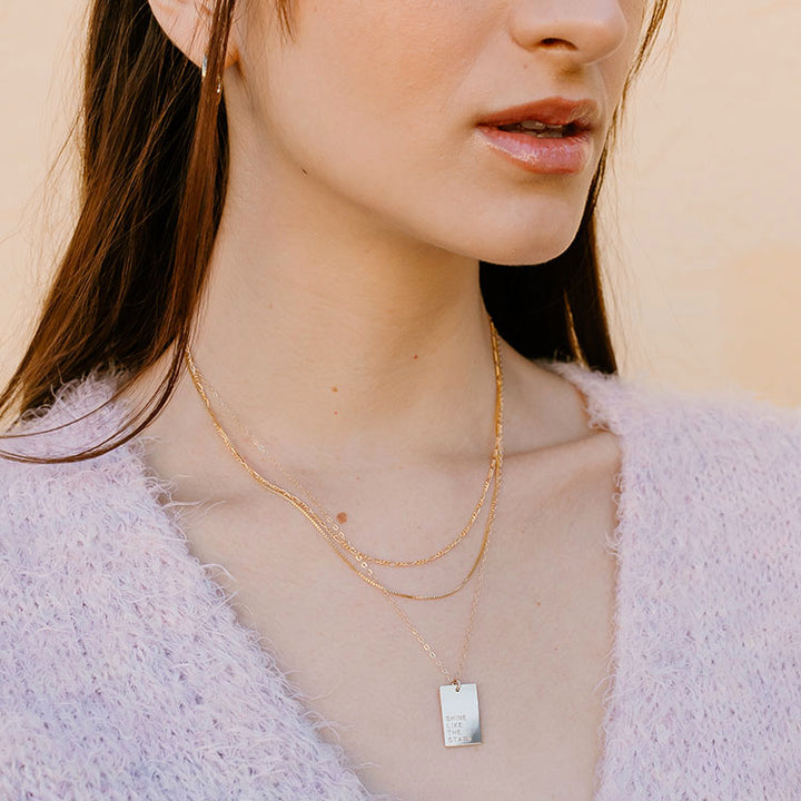 Dani Rectangle Necklace