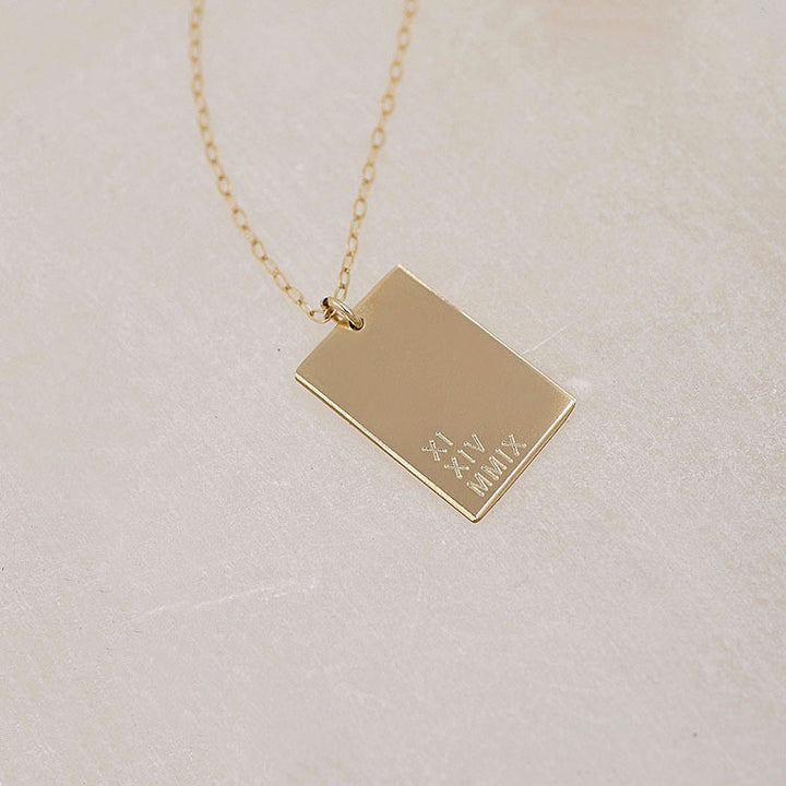 Dani Rectangle Necklace