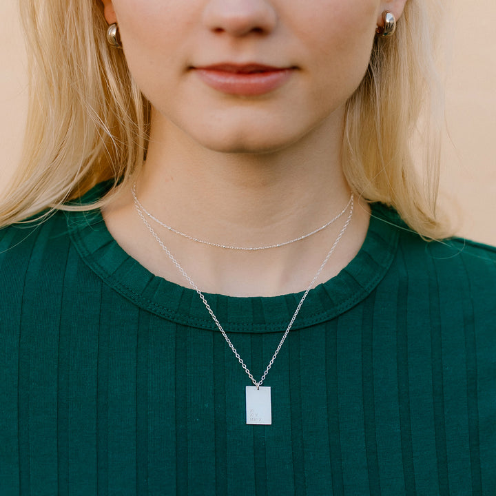 Dani Rectangle Necklace
