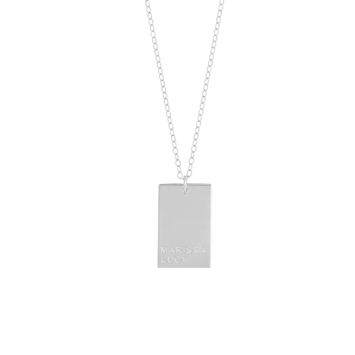 Dani Rectangle Necklace