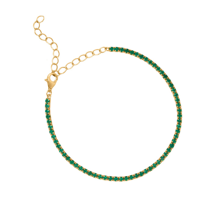 Emerald Tennis Bracelet