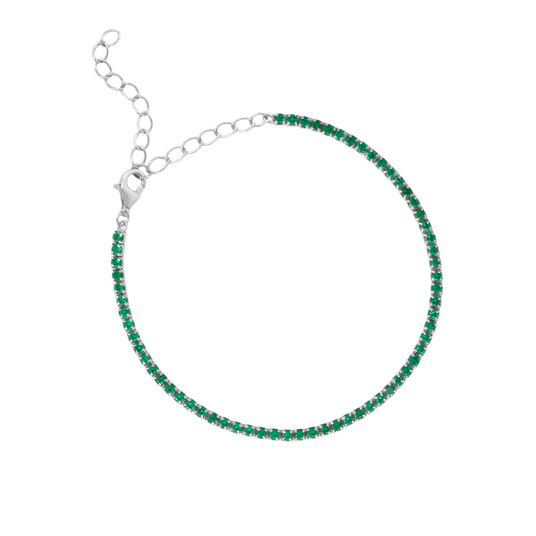 Emerald Tennis Bracelet