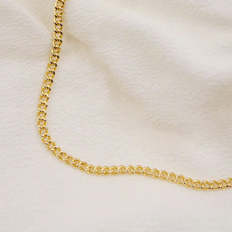 Faye Curb Chain Necklace
