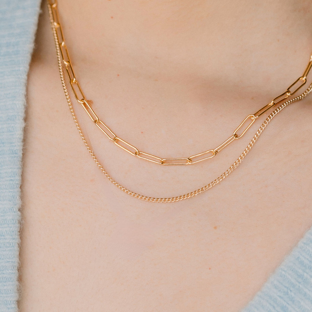 Faye Curb Chain Necklace