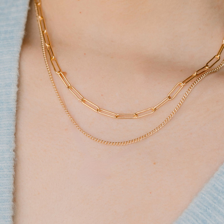 Faye Curb Chain Necklace