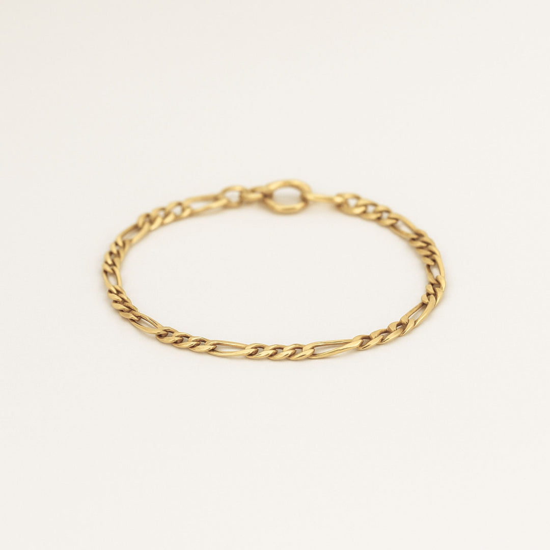 Solid Gold Chain Ring