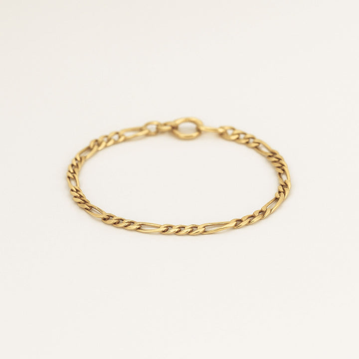 Solid Gold Chain Ring