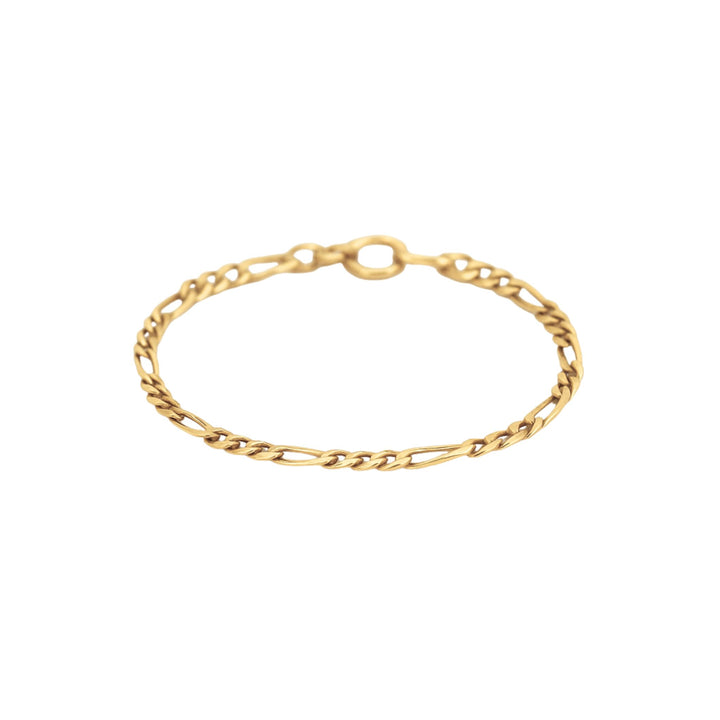 Solid Gold Chain Ring