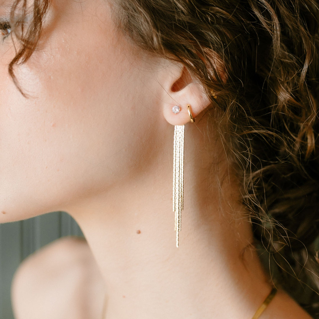 Fringe Earring Jackets