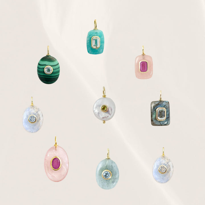 Crystal Gemstone Manifestation Charm