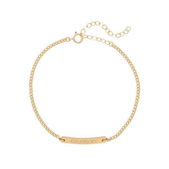 Curb Chain ID Bracelet