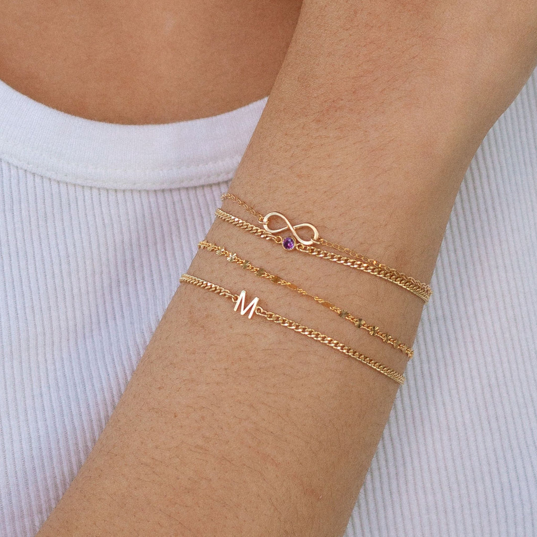 Tiny Infinity Bracelet