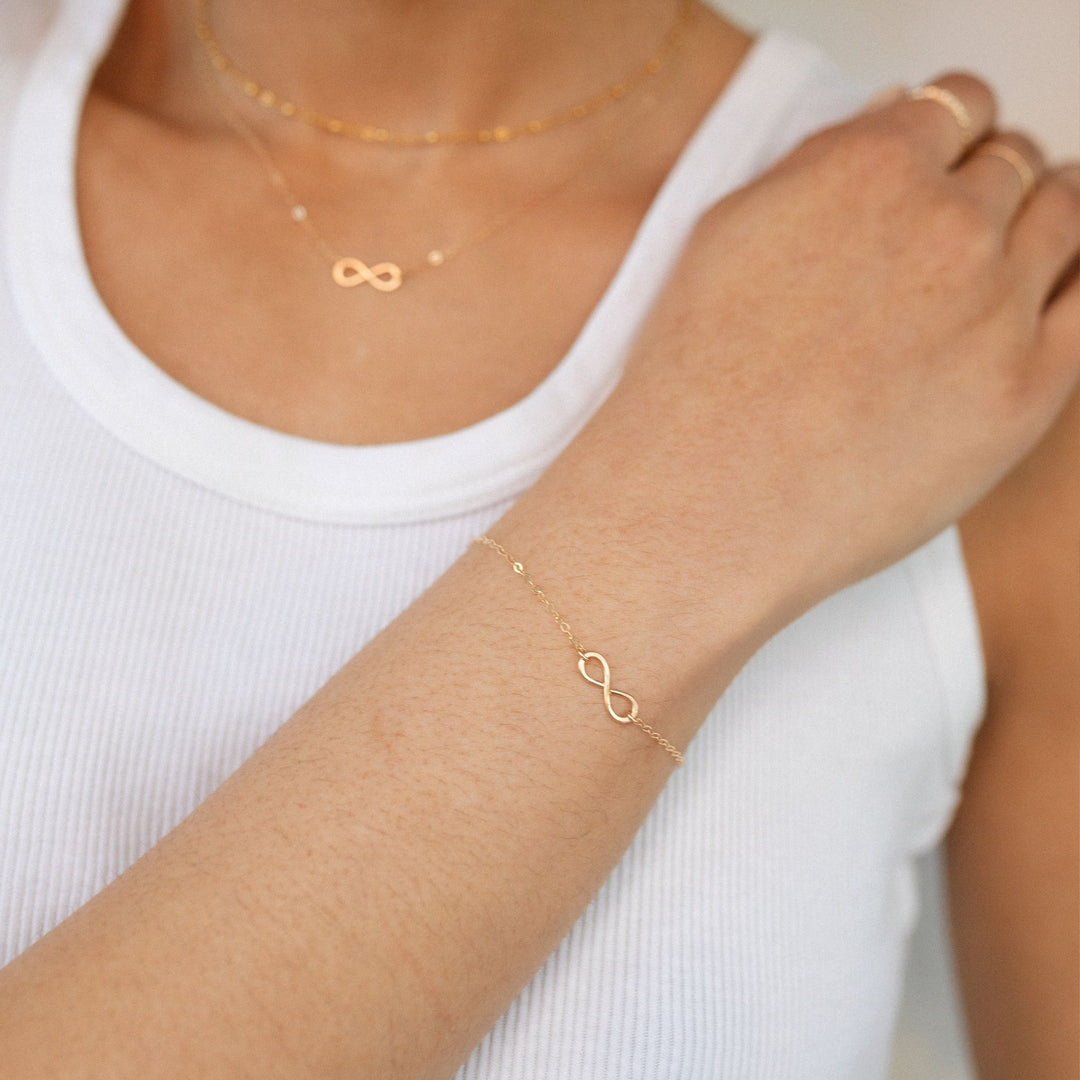 Tiny Infinity Bracelet