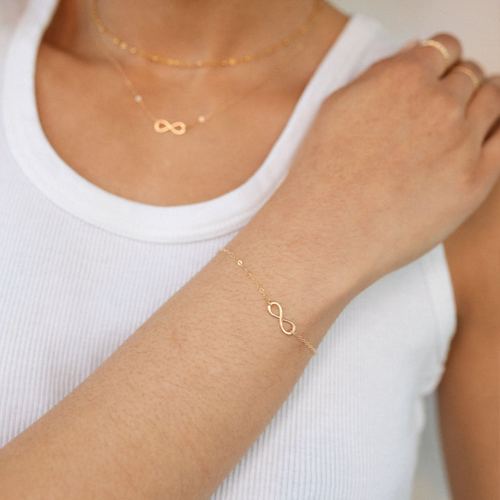 Tiny Infinity Bracelet