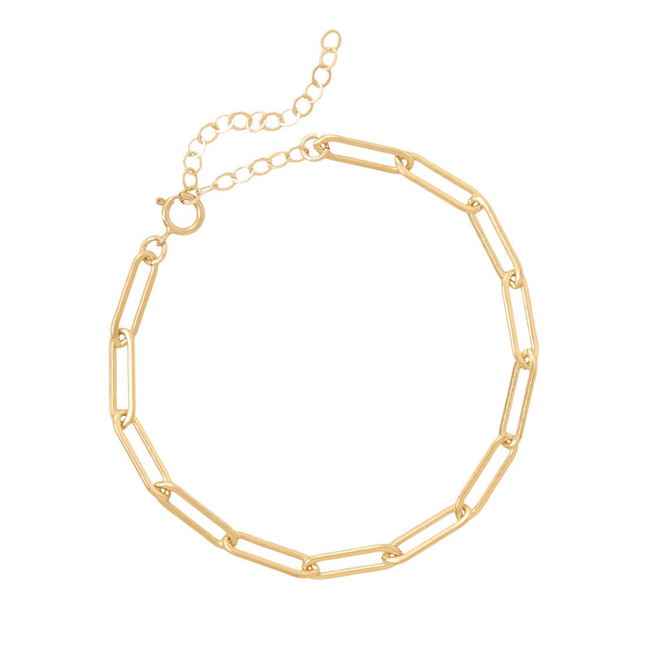 Paperclip Chain Bracelet