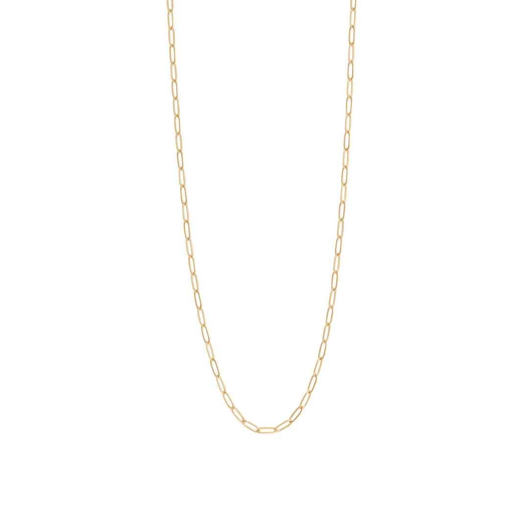 Mini Paperclip Chain Necklace