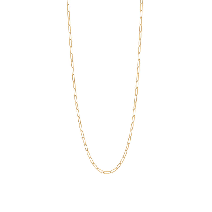 Mini Paperclip Chain Necklace