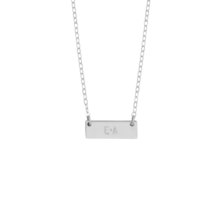 Tiny Bar Necklace