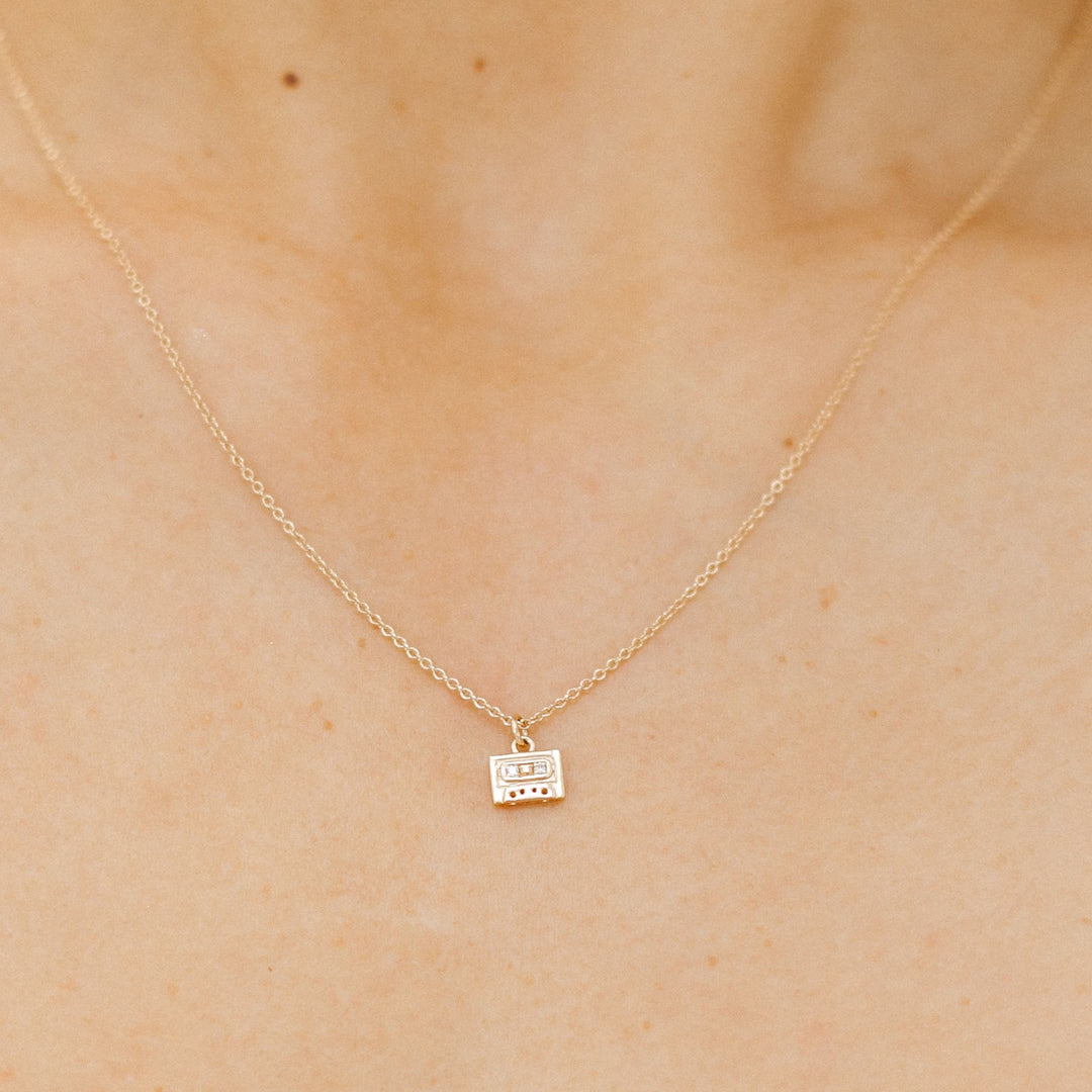 Mini Mixtape Necklace