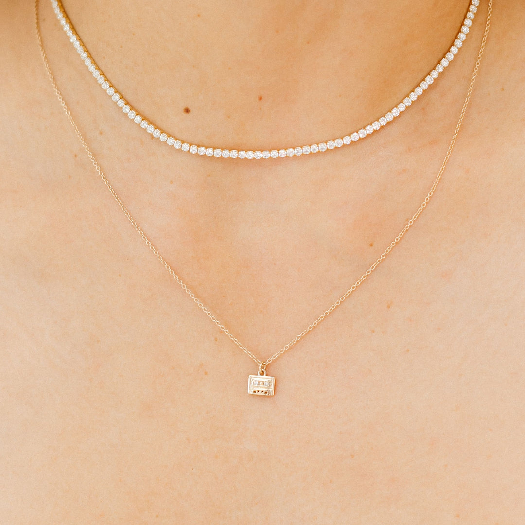 Mini Mixtape Necklace