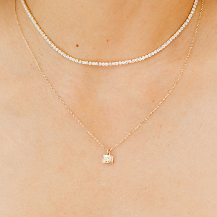 Mini Mixtape Necklace
