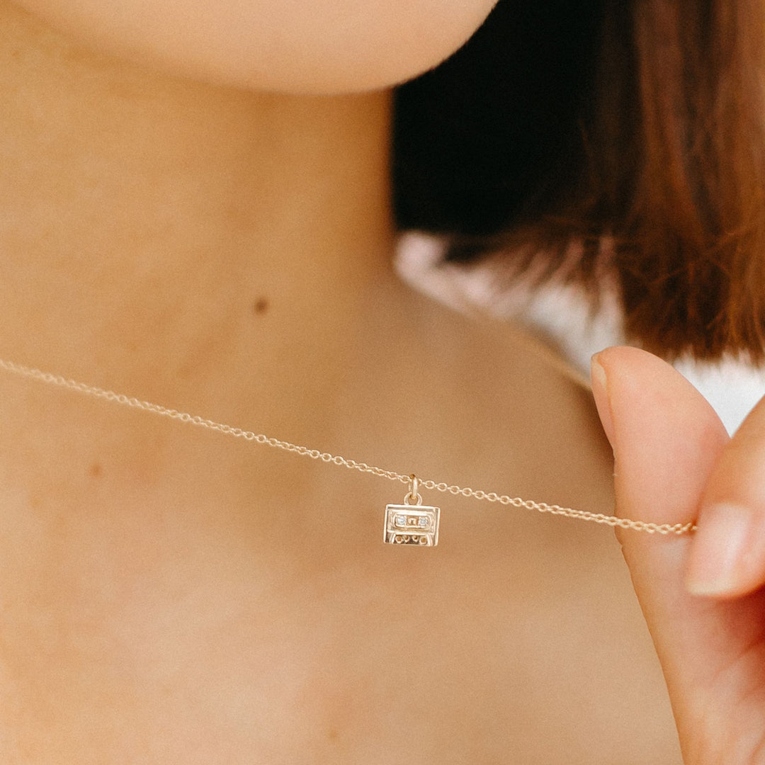 Mini Mixtape Necklace