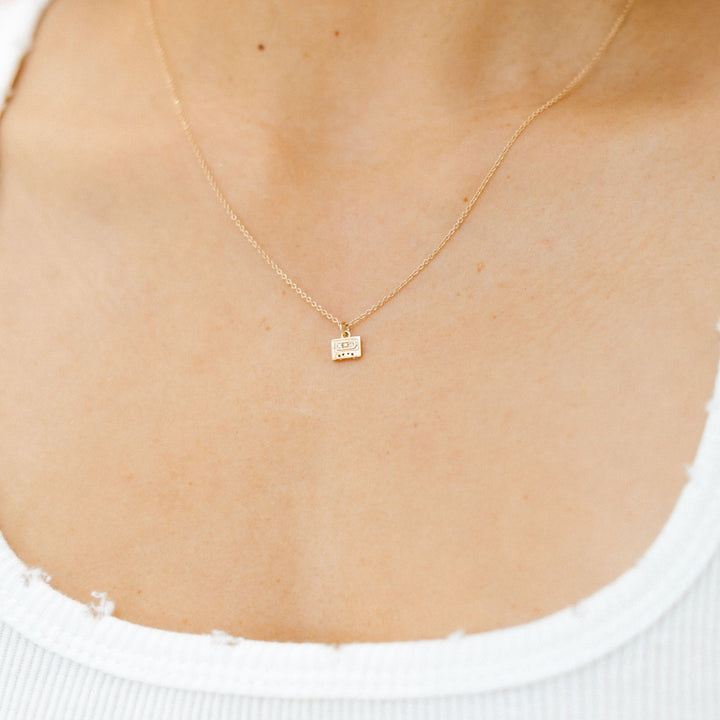 Mini Mixtape Necklace