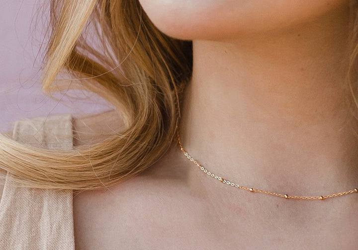 Satellite Choker Necklace