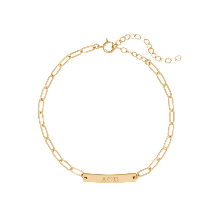 Paperclip ID Bracelet