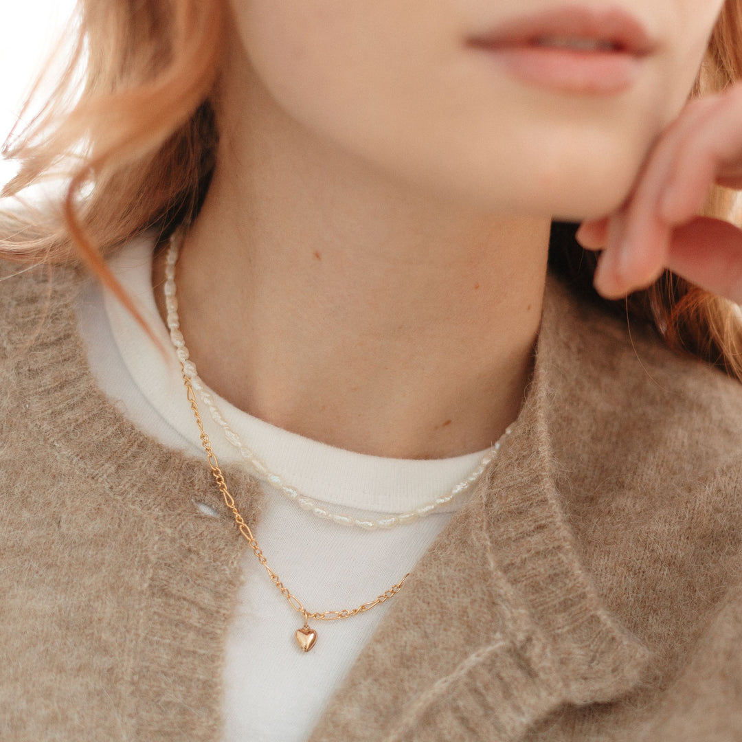 Puffy Heart Necklace