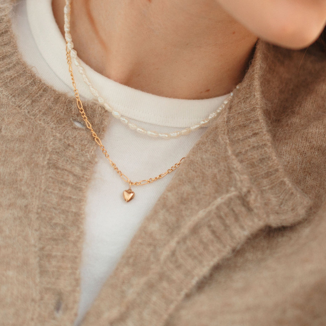 Puffy Heart Necklace