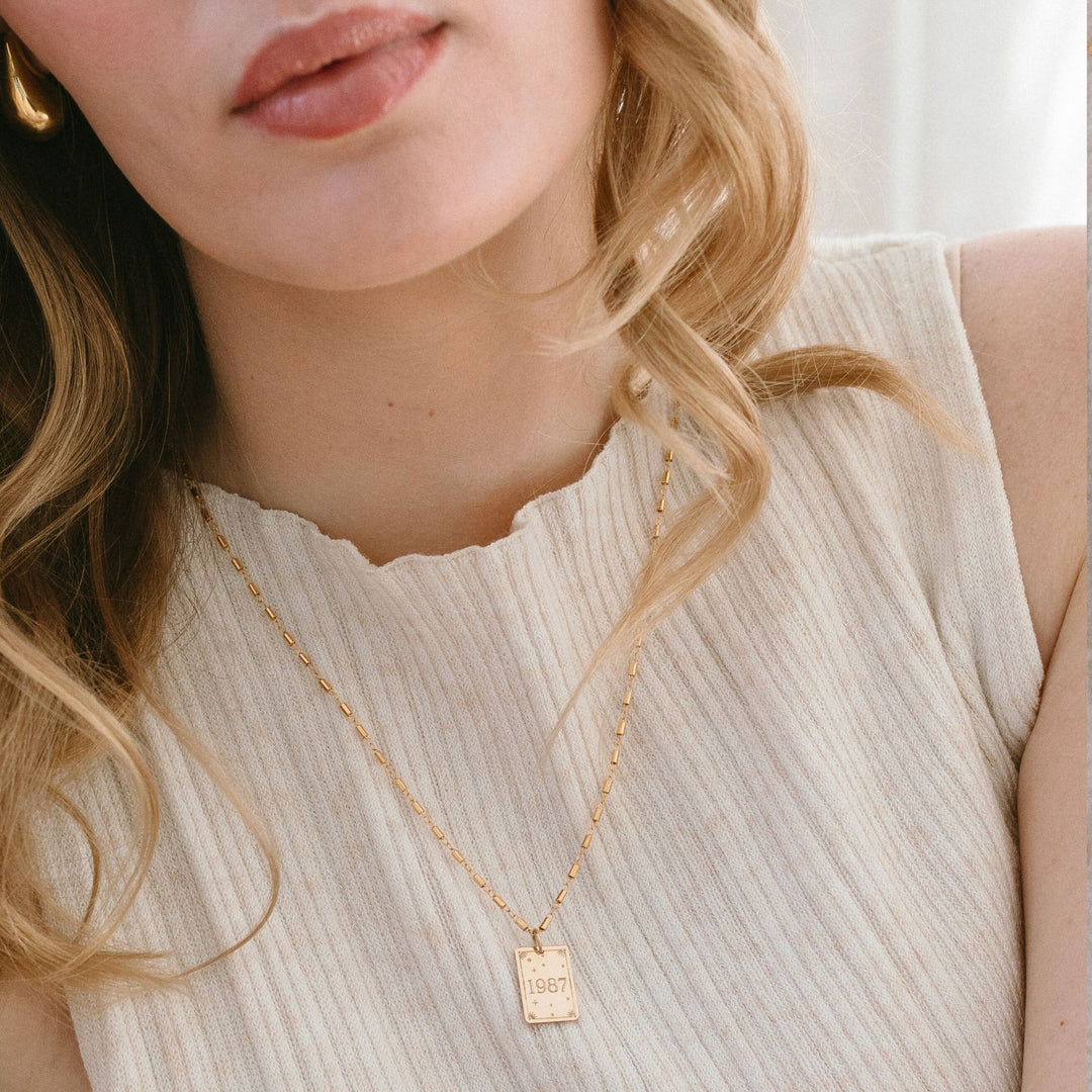 Mystic Rectangle Necklace