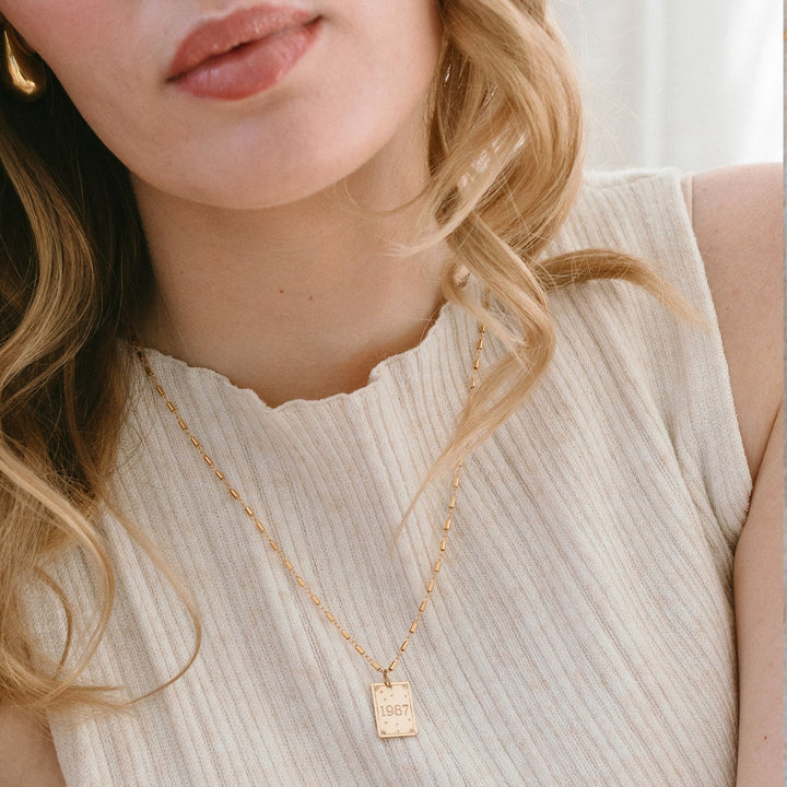 Mystic Rectangle Necklace