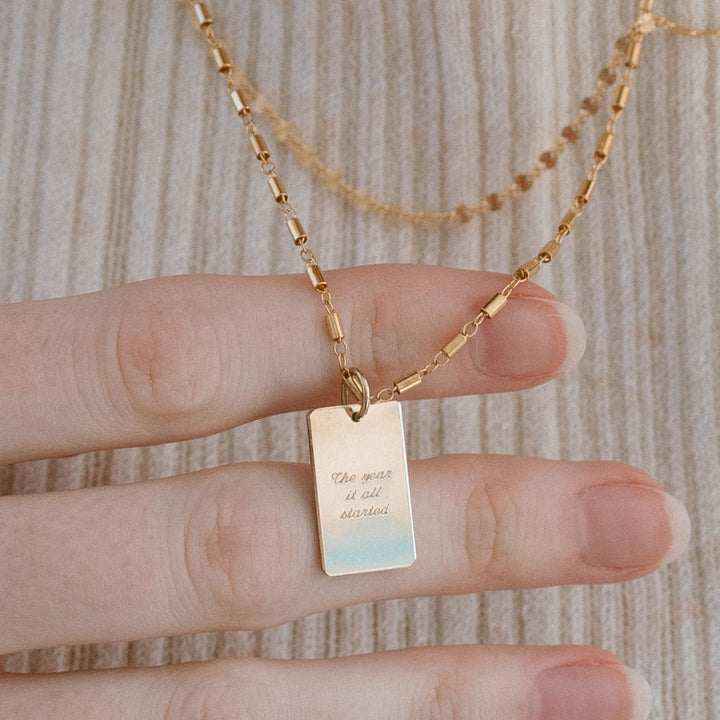 Mystic Rectangle Necklace