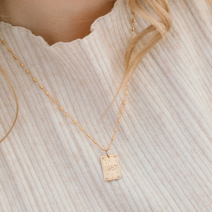 Mystic Rectangle Necklace