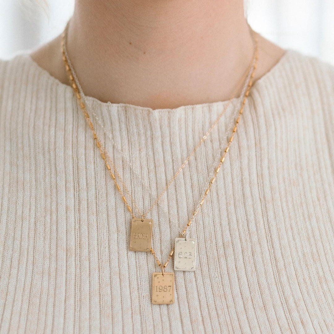 Mystic Rectangle Necklace