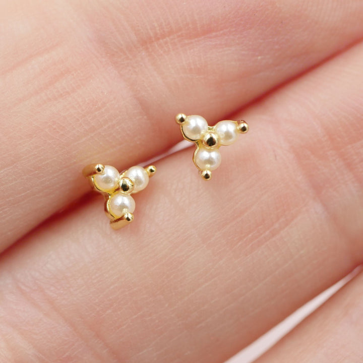 Mini Pearl Studs