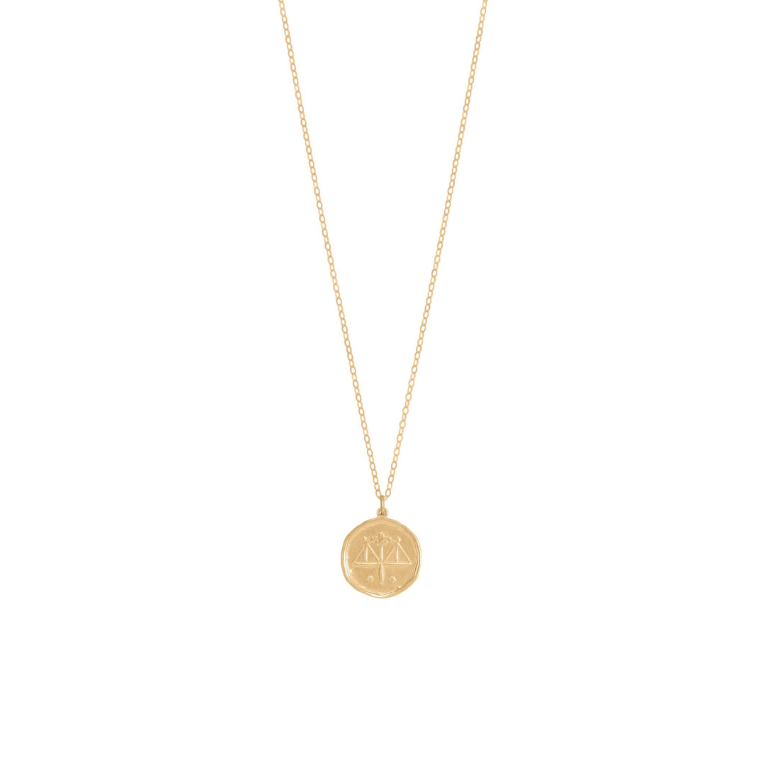 Zodiac Coin Necklace