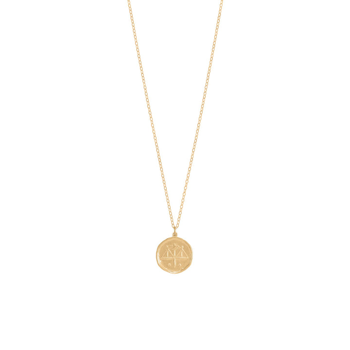 Zodiac Coin Necklace